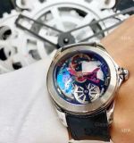 Best Replica Corum Bubble Skeleton Dreams color Face Watch 46mm